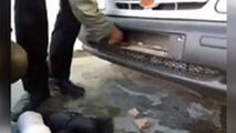 جاسازی عجیب مشروبات الکلی در پراید