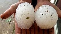 بارش تگرگ‌ به بزرگی توپ تنیس در استرالیا