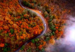 زیبایی‌های حیرت آور پاییز در منطقه‌ای که مشابه جنگل‌های اروپاست