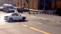 حرکت نمایشی خطرناک با دنا در اهواز