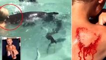 وقوع اتفاق وحشتناک برای پسر 8 ساله در ساحل!