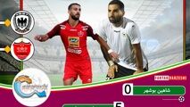 خلاصه بازی پرسپولیس 5 - 0 شاهین شهرداری بوشهر