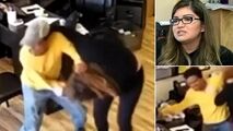 مبارزه شجاعانه زن جوان با سارق مسلح