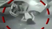 لحظه وحشتناک ربودن عروس از مقابل آرایشگاه!