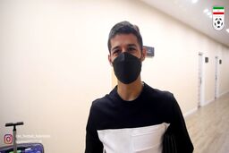 ورود بازیکنان به اردوی تیم ملی پیش از سفر به کیش