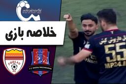 خلاصه بازی نساجی مازندران 1 - فولاد خوزستان 0
