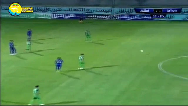 گل اول استقلال به ذوب آهن