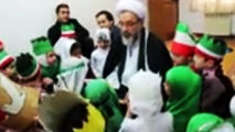 قصه خوانی دلنشین امام جمعه بیله‌سوار برای کودکان درباره زندگی حضرت زهرا (س)
