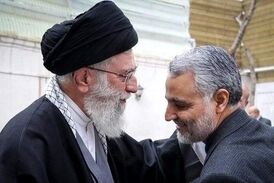 وعده رهبرانقلاب در کنار حاج قاسم به جهان