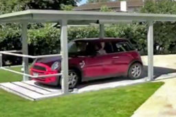 پارکینگ مخفیانه، ایده‌ای خلاقانه و بسیار کاربردی برای استفاده بهینه از فضا