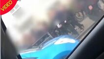 نزاع دسته جمعی دانش آموزان در خیابان!