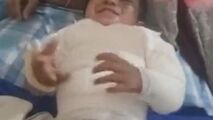 نجات معجزه آسای کودک دو ساله بعد از سقوط از طبقه سوم