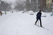 تایم لپسی دیدنی از بارش 3 روزه برف در نیویورک