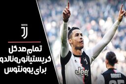 تمام صد گل کریستیانو رونالدو برای یوونتوس - قسمت 1