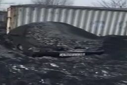 بارش برف سیاه در سیبری!