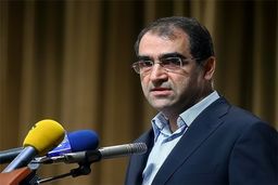 تابوت شهدای حادثه تروریستی اهواز بر شانه وزیر بهداشت!