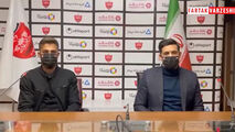 
کنفرانس خبری فرشاد فرجی خرید جدید پرسپولیس
