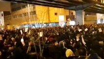 شعارهای اعتراضی در پی سانحه سقوط هواپیمای اوکراینی