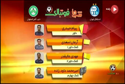 کارشناسی داوری دیدار استقلال - ذوب آهن