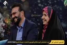 جا خوردن مجری برنامه دعوت از حرف ناگهانی مهمان!