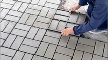 ایده‌ای جالب برای سنگفرش کردن معابر 