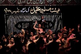 عزاداری پرشور حسینی با مداحی محمدعلی رحمانی