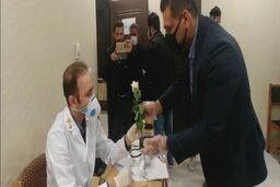 حس خوب؛ قدردانی مردم پردیسان از پرسنل بیمارستان سیار ارتش
