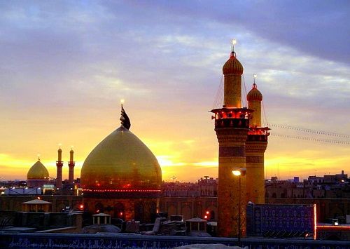 وقتی زائران اربعین به عمود ۱۴۰۷ می‌رسند/ جایی که برای اولین‌بار چشم ها به حرم می افتد