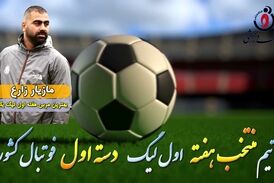 مازیار زارع؛ بهترین مربی هفته اول لیگ یک