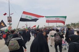 نوحه خوانی عراقی‌ها برای دعوت از ایرانی‌ها در اربعین!