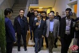 شوخی خنده دار سعید آقاخانی با تکیه کلام معروف محمود احمدی نژاد!