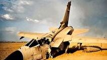 نمایی متفاوت از لحظه سرنگونی جنگنده سعودی در یمن