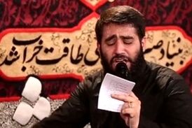 مداحی طوفانی و سیاسی حسین طاهری!