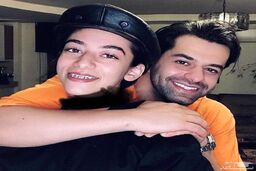 عشق و عاشقی لورفته رضا بهرام با دختر جوان+فیلم و عکس 