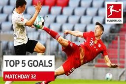 گل های برتر هفته 32 بوندسلیگا 2021
