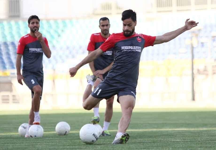 صحنه گل اول برای پرسپولیس توسط کمال کامیابی نیا 
