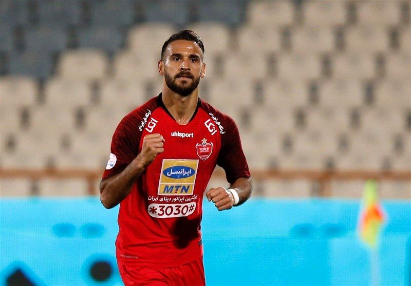 گل اول پرسپولیس به گل گهر توسط احمد نوراللهی 
