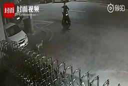  صحنه عجیبی که مرد مست در خیابان رقم زد!