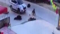 تصادف با پنج عابر پیاده به دلیل رانندگی در حالت غیرطبیعی