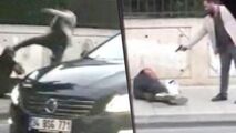 صحنه وحشتناک قتل در خیابان در روز روشن