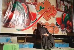 آوازخوانی حجت‌الاسلام قاسمیان در مراسم شب یلدا