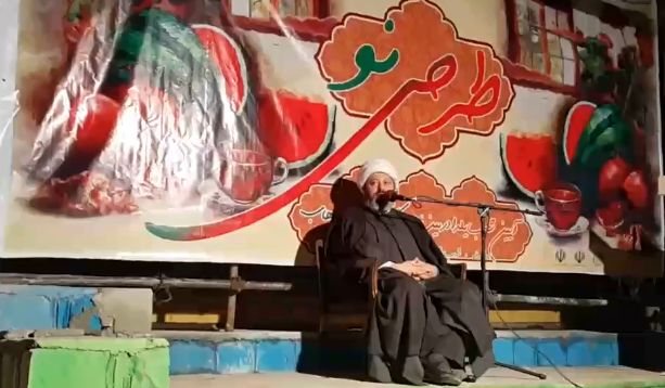 آوازخوانی حجت‌الاسلام قاسمیان در مراسم شب یلدا