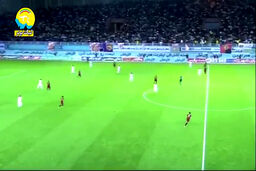 خلاصه بازی شهر خودرو 0 - 1 فولاد