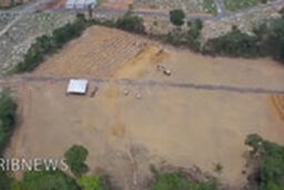 تصاویر هوایی از گورهای دسته جمعی بیماران کرونایی در برزیل