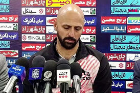 نشست خبری حمید عبداللهی مربی تراکتور