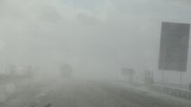 ناپدیدشدن جاده های زنجان زیر مه غلیظ