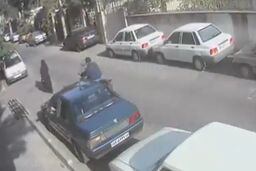 صحنه دردناک زورگیری از دختر جوان در تهران