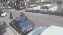 صحنه دردناک زورگیری از دختر جوان در تهران