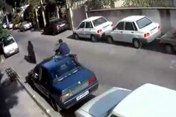 صحنه دردناک زورگیری از دختر جوان در تهران