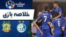 خلاصه بازی استقلال تهران 1 - الشرطه عراق 0